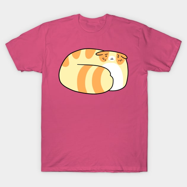 Scottish Fold Tabby T-Shirt by saradaboru